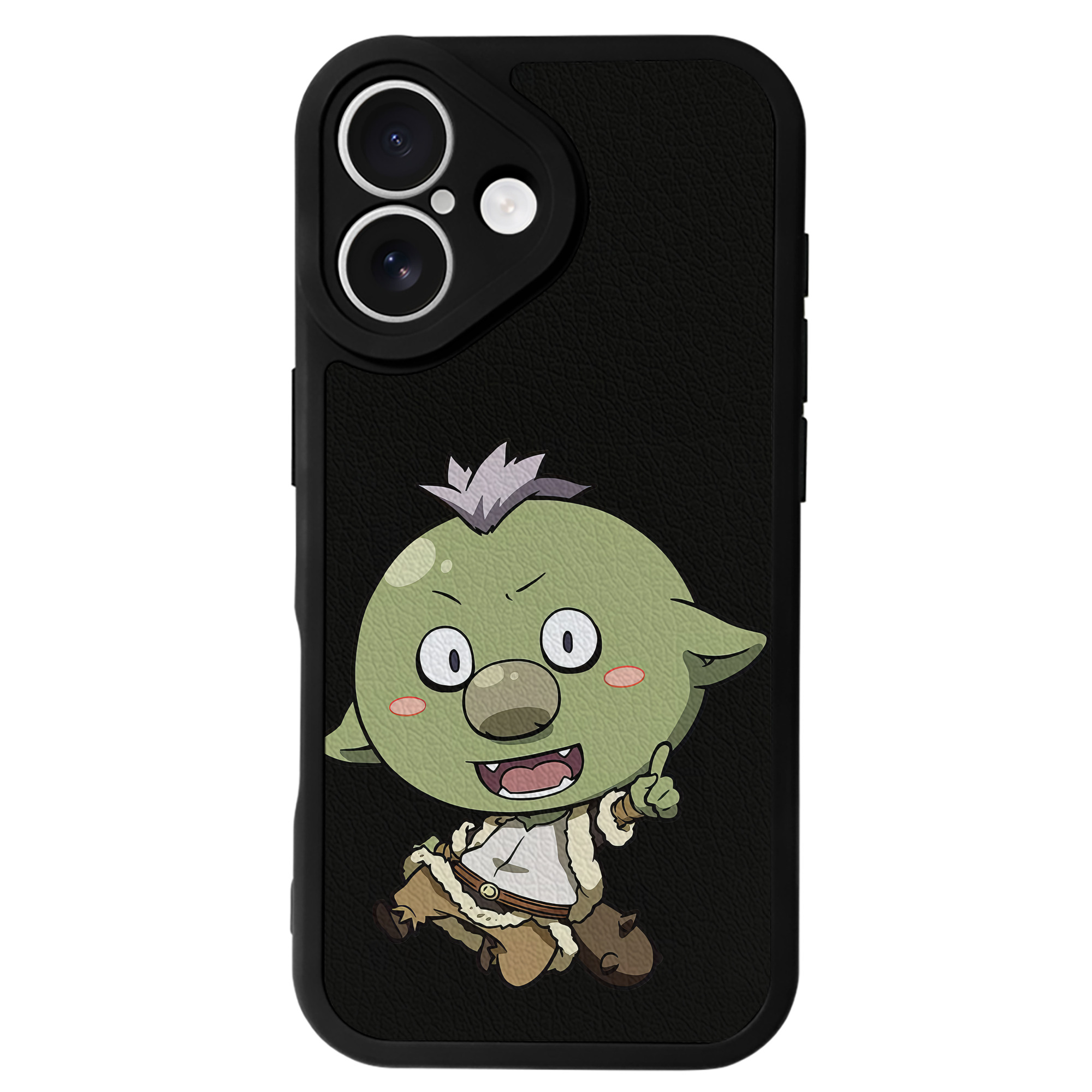 （画像用） 転スラ Regarding Reincarnated to Slime 【iPhone 16シリーズ対応】シリコンスマホケース（レザー調） 材質：シリコン